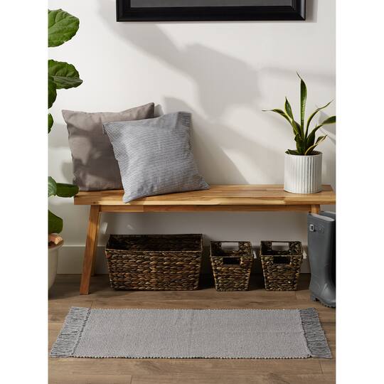 DII® 2-Tone Ribbed Rug